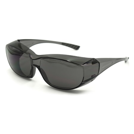 Cordova SLAMMER II, Safety Glasses, Gray, Anti-Fog, PR EOTG20ST